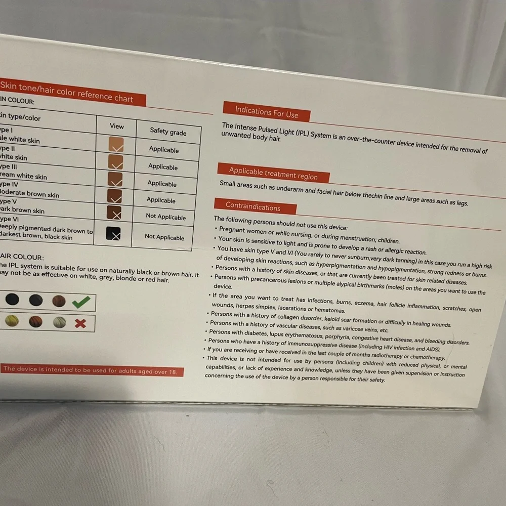 Permanent laser hair removal- Intense Pulsed Light (IPL) System - Picture 4 of 6